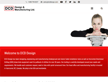 Tablet Screenshot of dcddesign.com